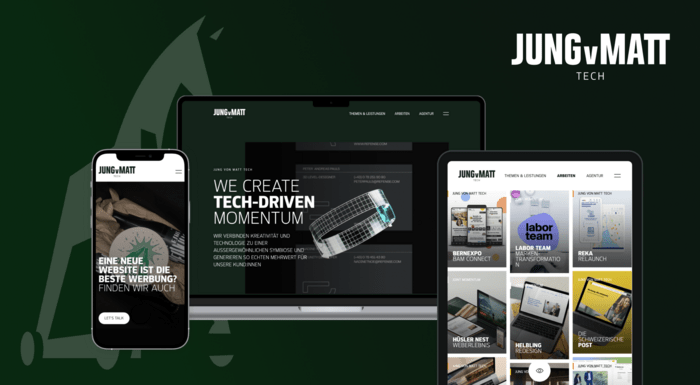 Jung von Matt Switzerland Relaunch | Jung von Matt TECH