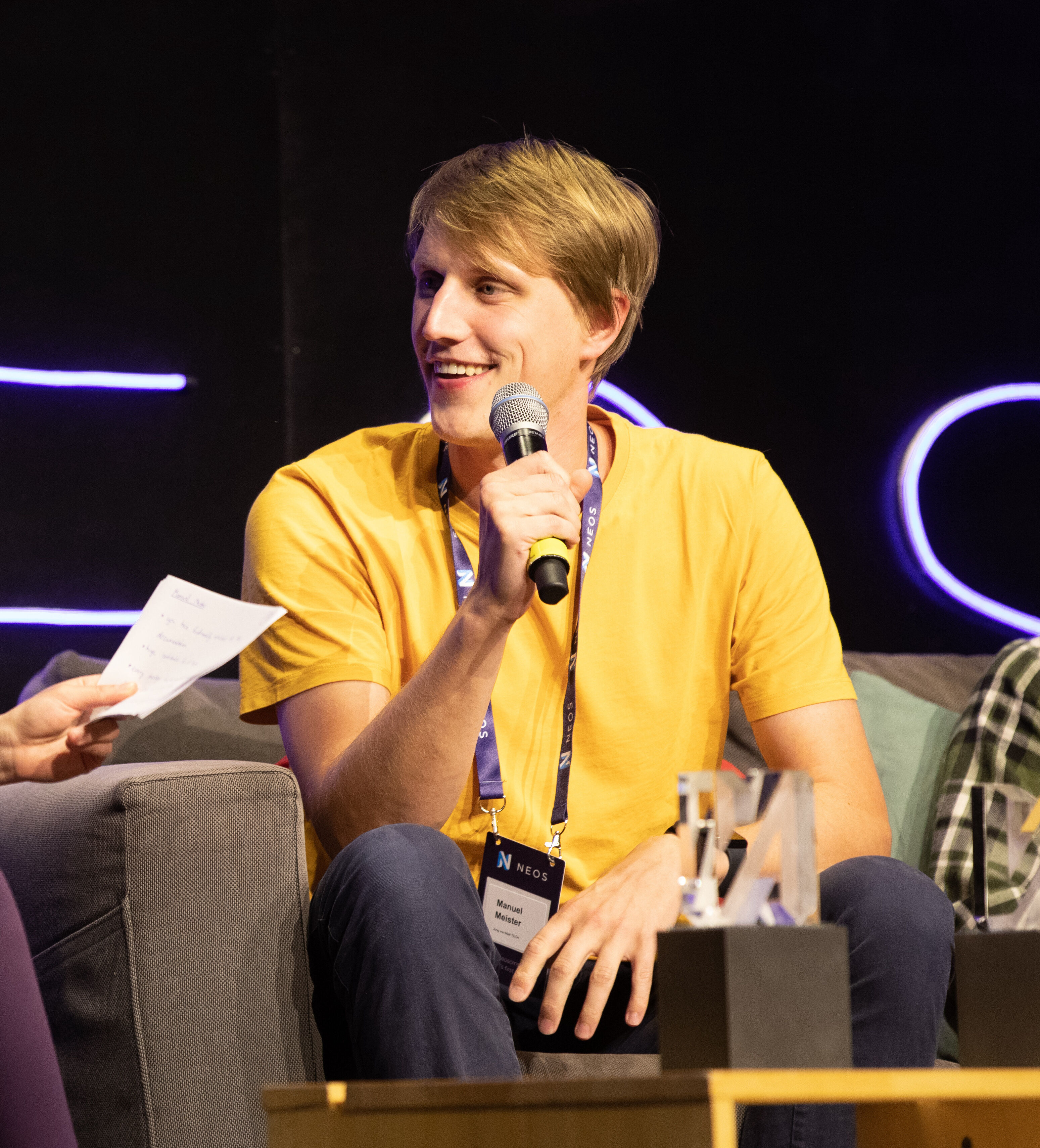 Manuel Meister receives Neos CMS Award 2023