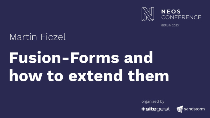 Fusion-Forms and how to extend them