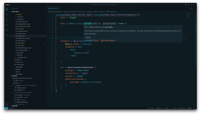 VSCode Fusion & AFX Language Server | Simon Schmidt